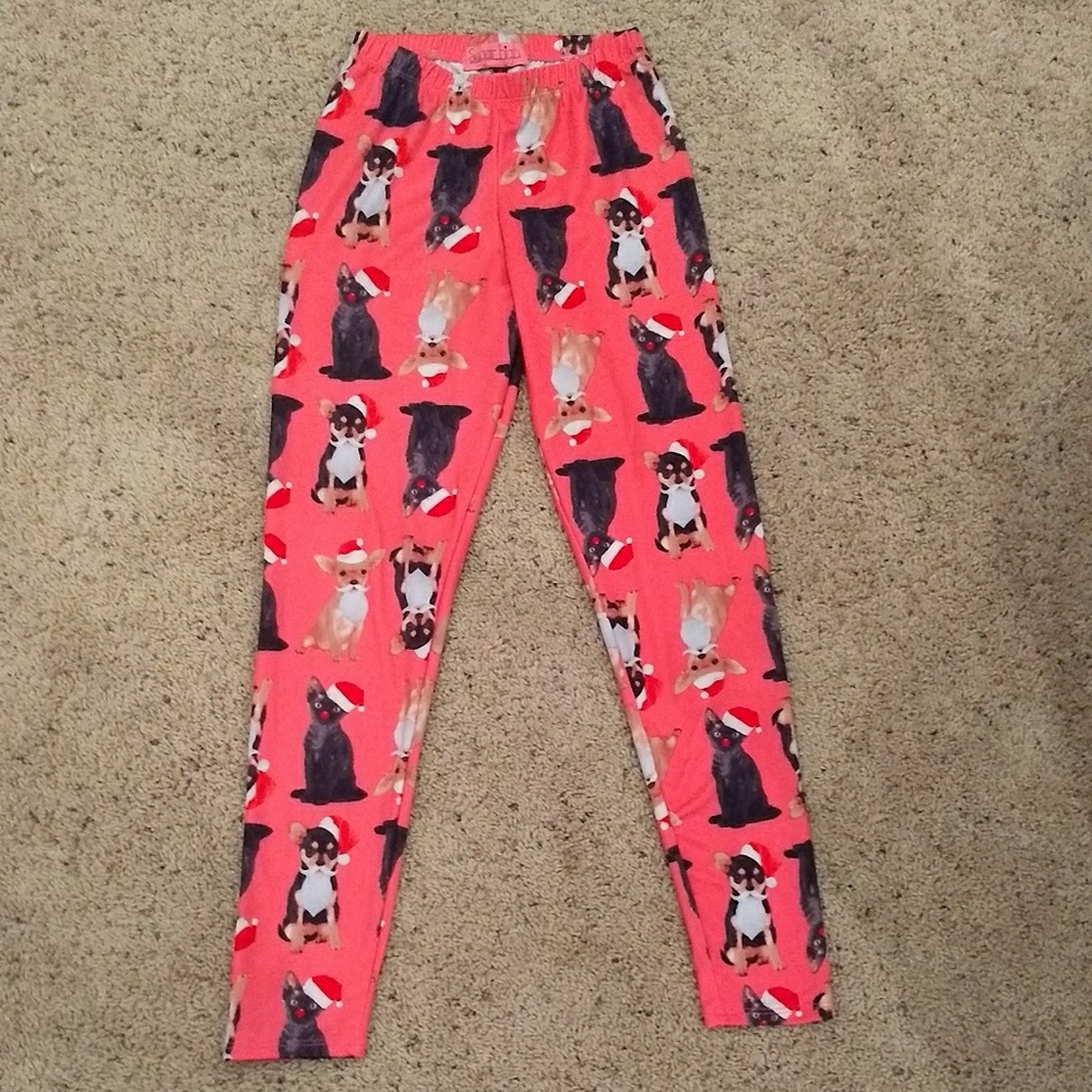 Sugar High Xmas leggings size small